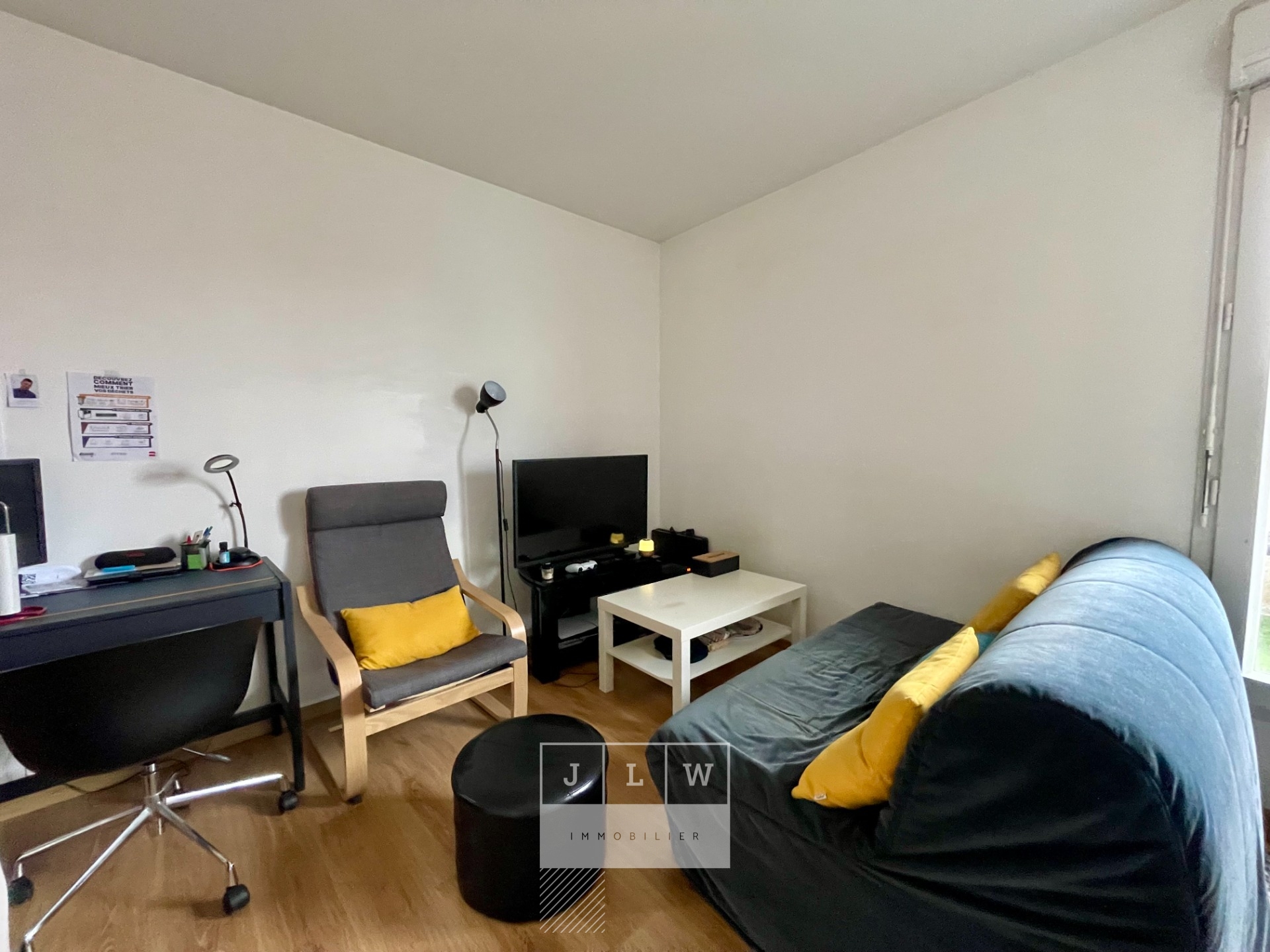 Lille hellemmes studio lumineux de 27m avec balcon Photo 2 - JLW Immobilier